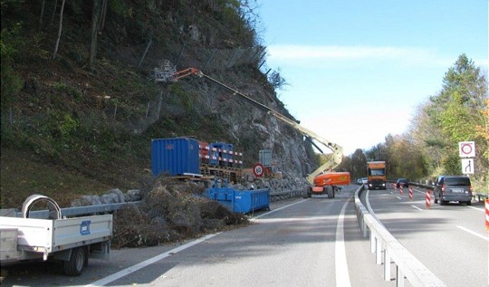  A8 bei Spiez 