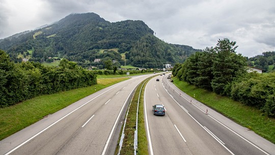  A8 bei Interlaken 
