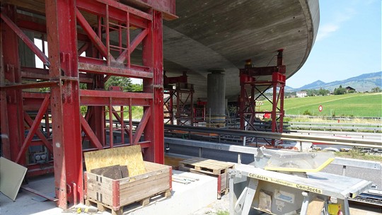  A6 Brücke Anschluss Spiez 